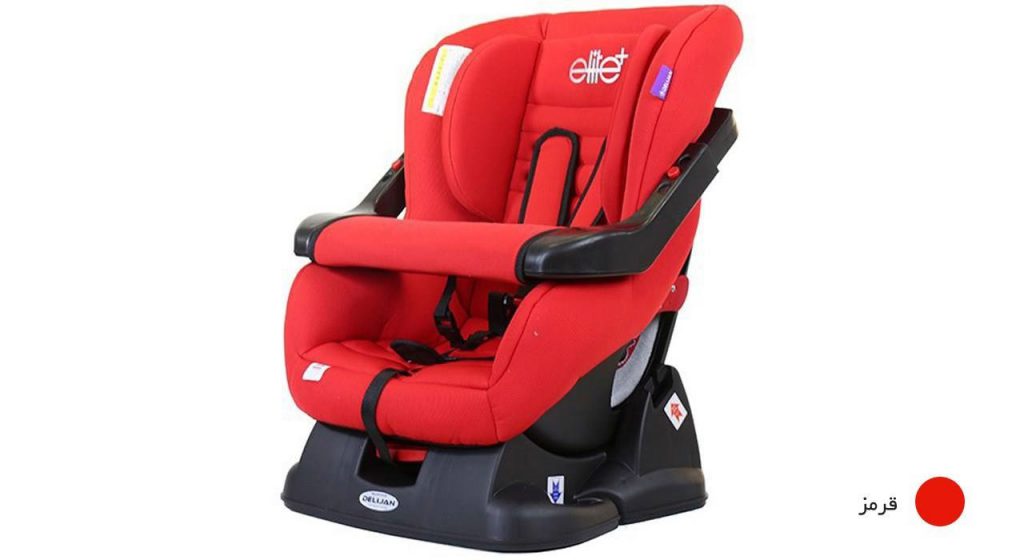 صندلی خودرو دلیجان مدل Elite Plus قرمز