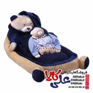 سرویس خواب و تشک لبه دار 3 تیکه نوزاد طرح خرس (3)