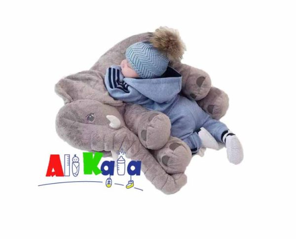 عروسک فیل بالشتی بازی و خواب نوزاد خارجی