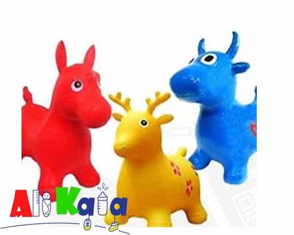 حیوانات بادی پرشی کودک طرح گاو(خارجی)
