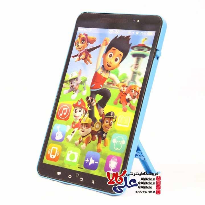 تبلت اسباب بازی آموزشی طرح پاو پاترول دارای صفحه ساده
