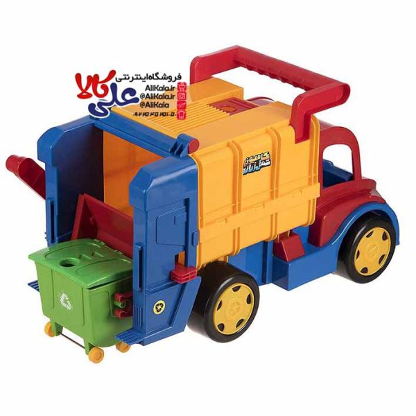 ماشین بازی زرین تویز مدل کامیون حمل زباله مدل The Trash Truck F3 علیکالا (2)