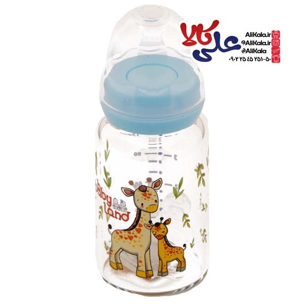 شیشه شیر پیرکس بیبی لند مدل ارتودنسی کد 439/469 ظرفیت 120میل