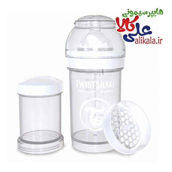 شیشه شیر آنتی کولیک تویست شیک 260 میل