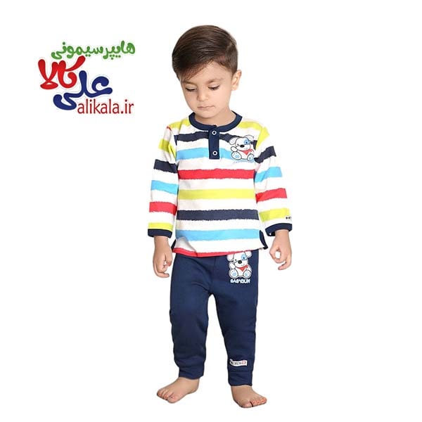 سرویس باز بی بی سان مدل سگ طرح راه راه